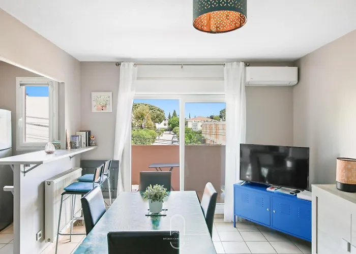 Proche Centre - 1 Clim Pk Wifi By Hc Apartment Hyeres